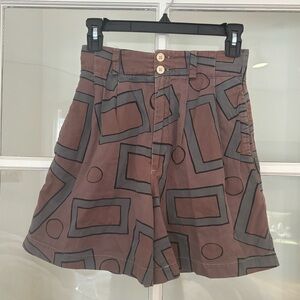 Vintage Esprit High-Waisted Cotton Shorts
